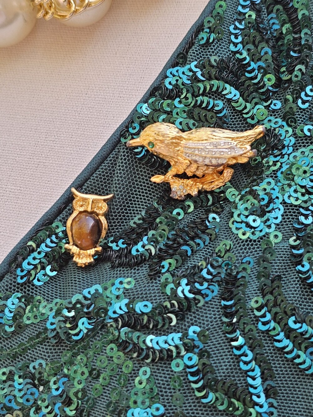 Bundle of Bird Brooches